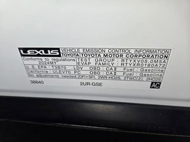 Certified 2024 Lexus LC 500 Convertible w/ Touring Package RWD image 25