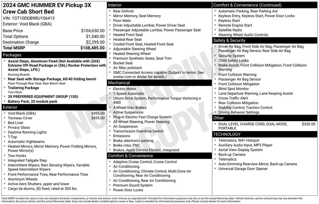 Used 2024 GMC Hummer EV 3X image 5