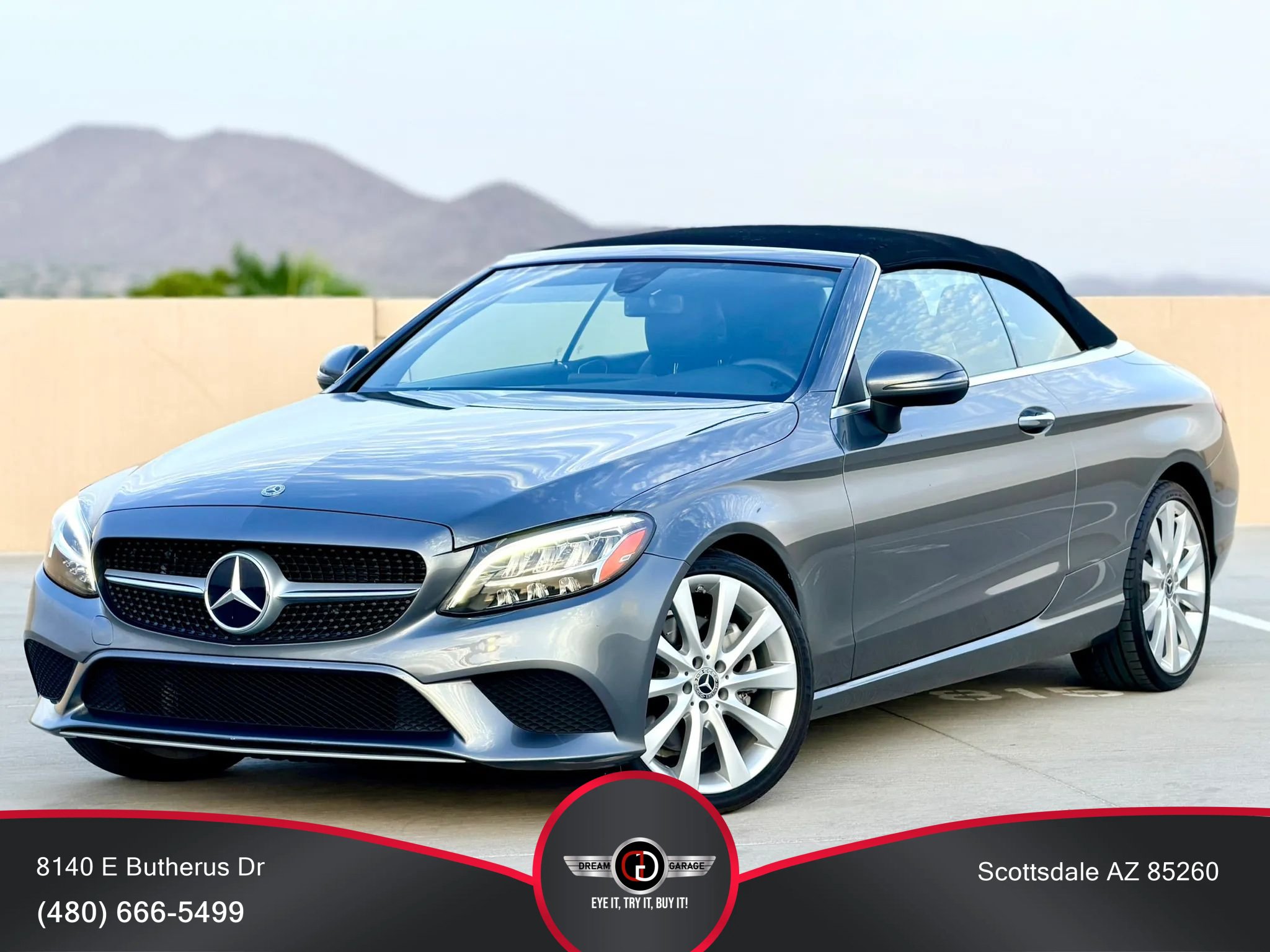 Used 2019 Mercedes-Benz C 300 Cabriolet w/ Premium Package image 1