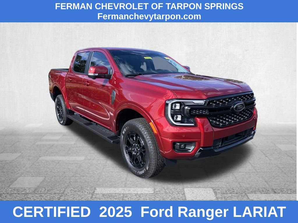 Used 2025 Ford Ranger Lariat w/ FX4 Off-Road Package AWD/4WD video 1