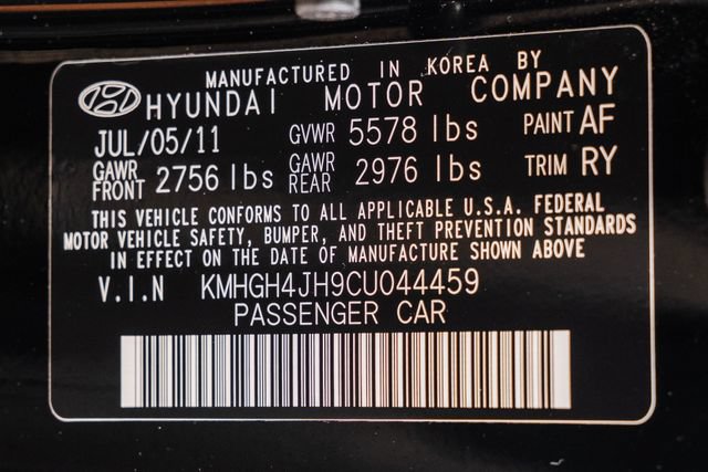 Used 2012 Hyundai Equus Signature RWD image 89