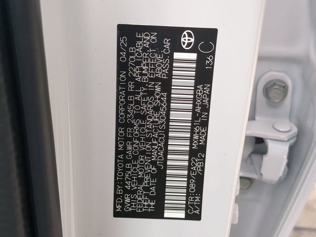 New 2025 Toyota Prius XSE image 30