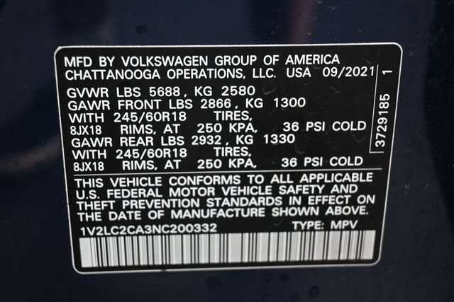 Used 2022 Volkswagen Atlas Cross Sport SE AWD/4WD image 44
