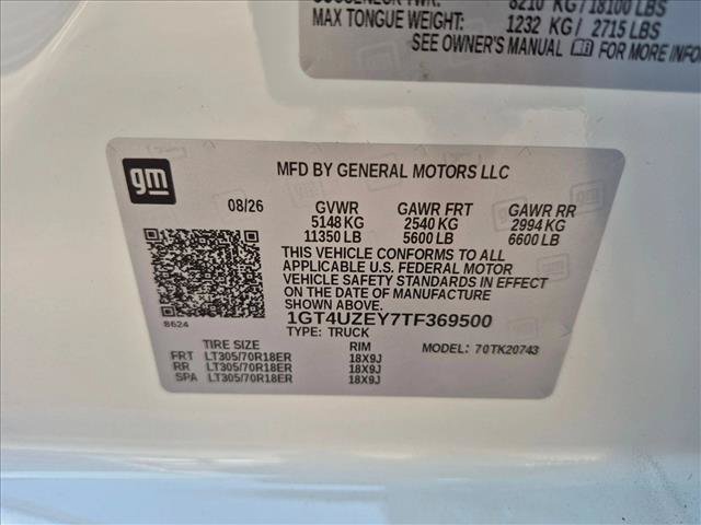 New 2026 GMC Sierra 2500 AT4X w/ LPO, Black Badging Package AWD/4WD image 16