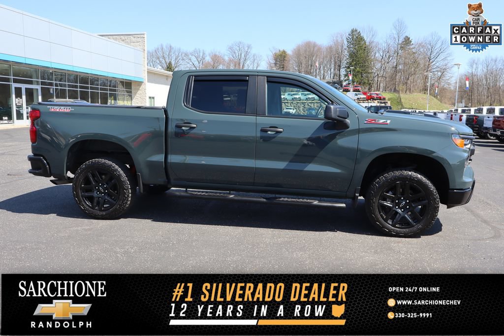 Certified 2025 Chevrolet Silverado 1500 Custom Trail Boss AWD/4WD image 1
