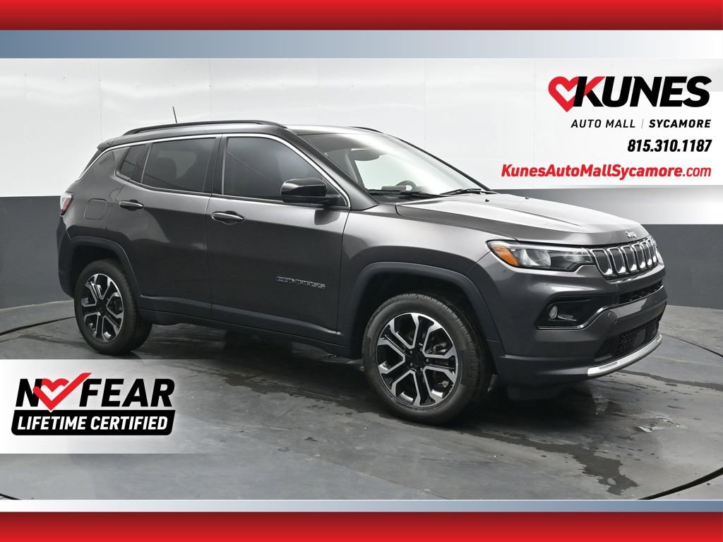 Used 2022 Jeep Compass Limited w/ Sun and Sound Group