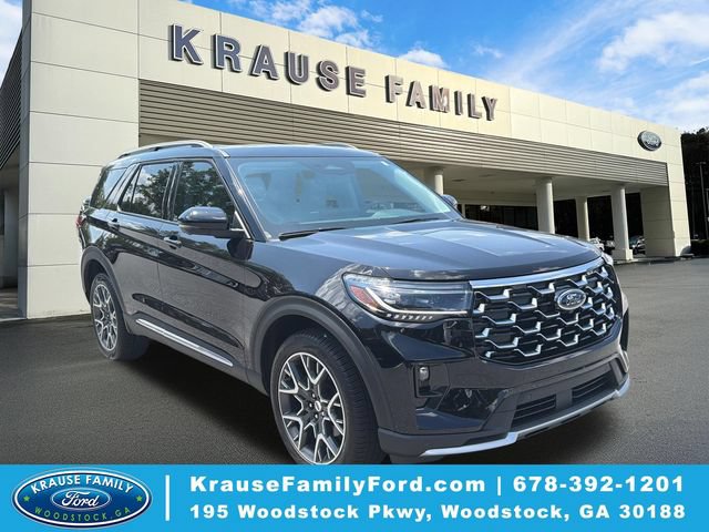 Certified 2025 Ford Explorer Platinum w/ Ultimate Package AWD/4WD image 1
