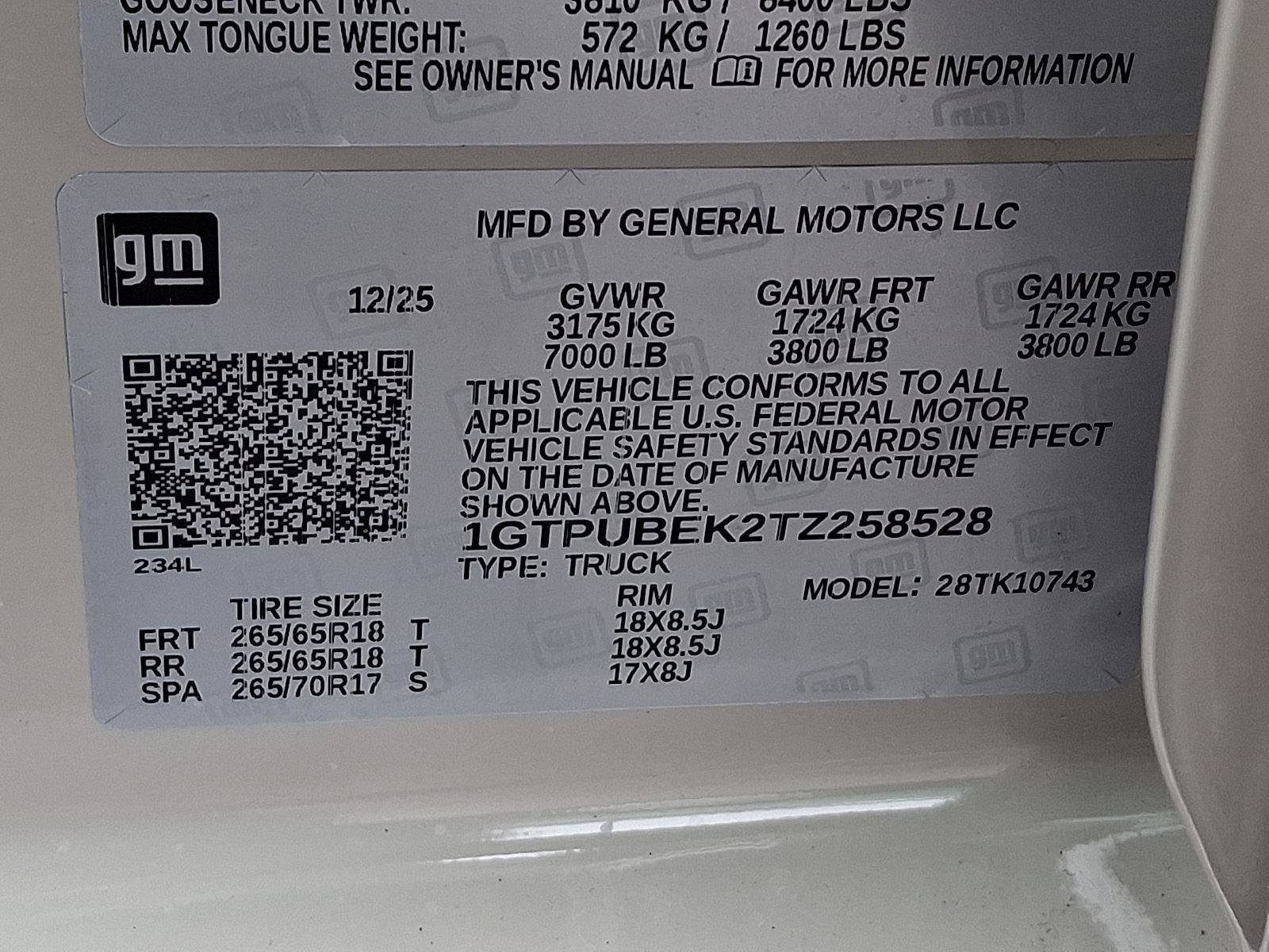New 2026 GMC Sierra 1500 SLE w/ Preferred Package AWD/4WD image 10