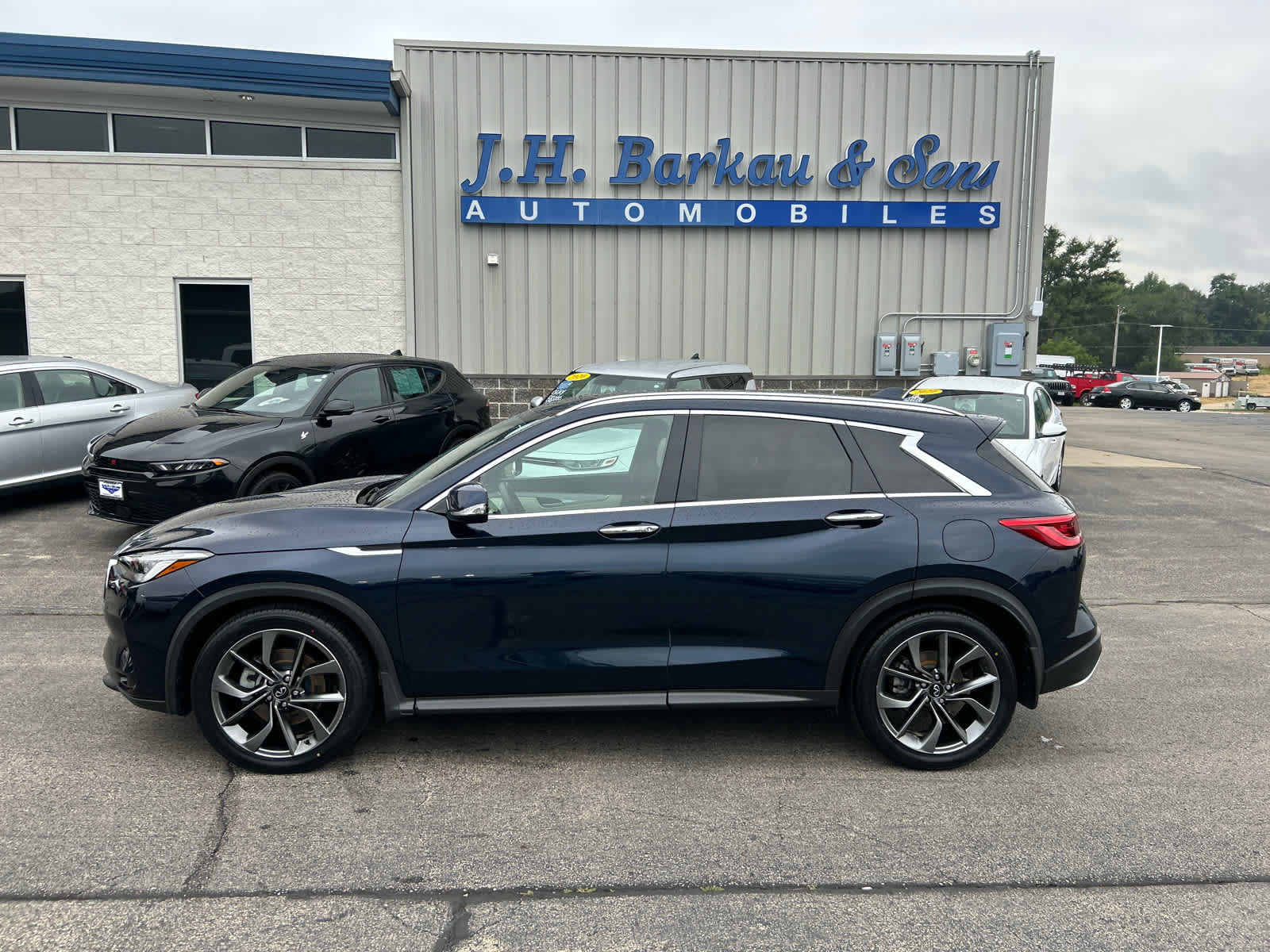 Used 2021 INFINITI QX50 Autograph w/ Premium White Leather Package AWD/4WD image 8