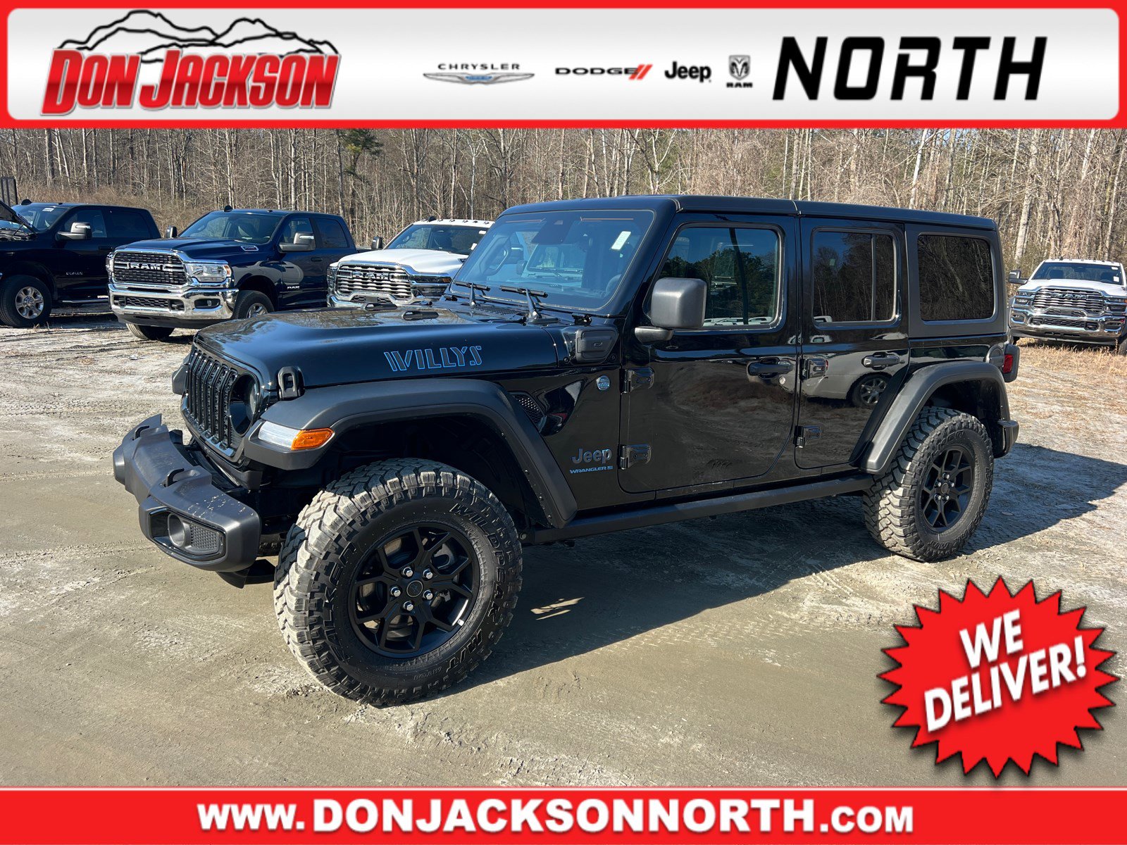 Used 2025 Jeep Wrangler Willys image 1