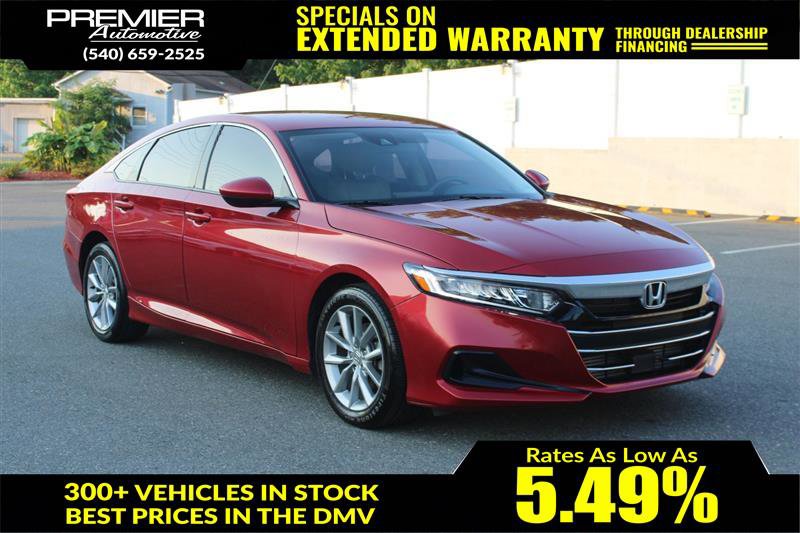 Used 2021 Honda Accord LX