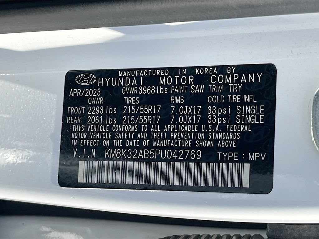 Used 2023 Hyundai Kona SEL w/ Convenience Package FWD image 32