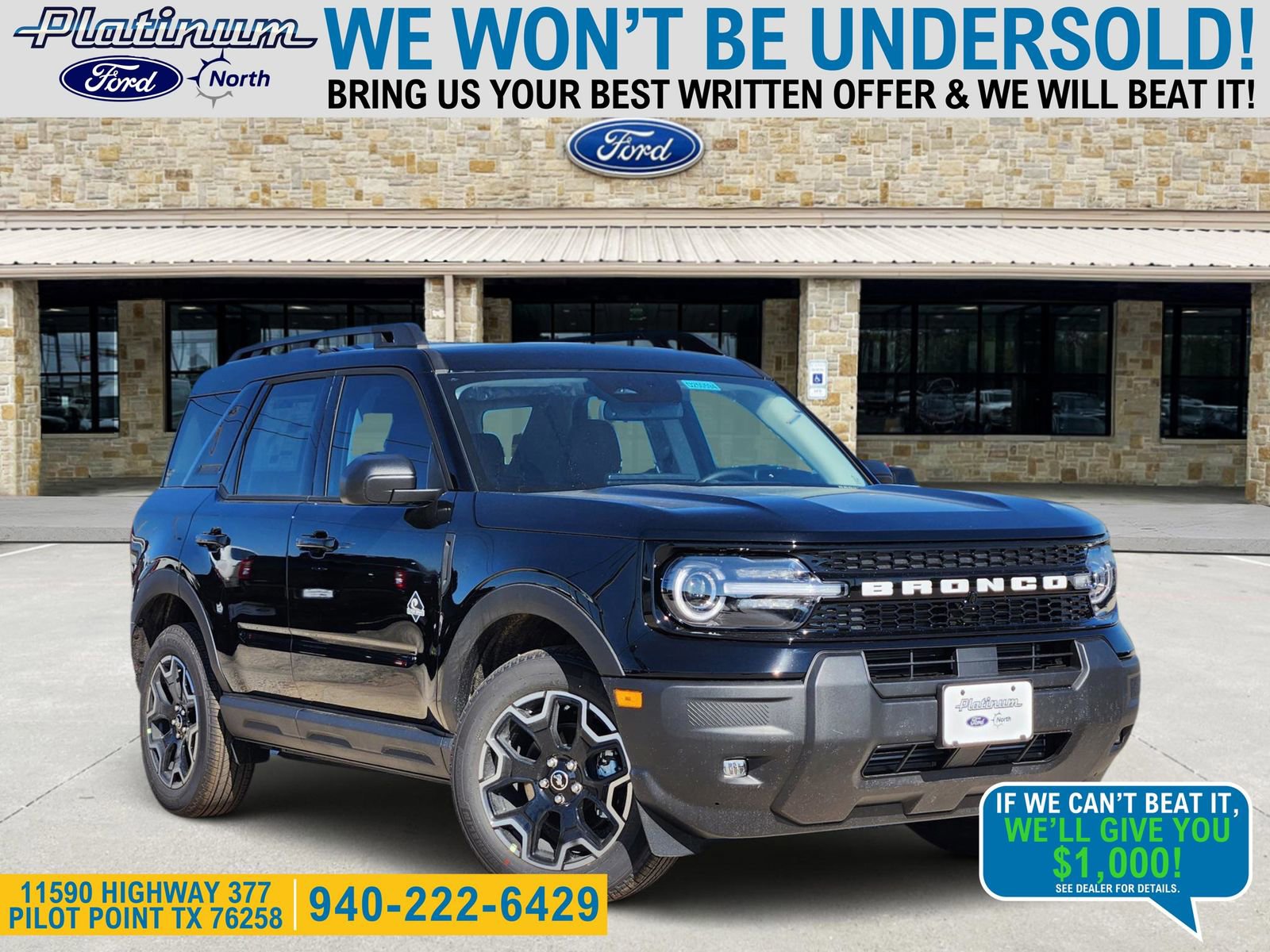 New 2025 Ford Bronco Sport Outer Banks