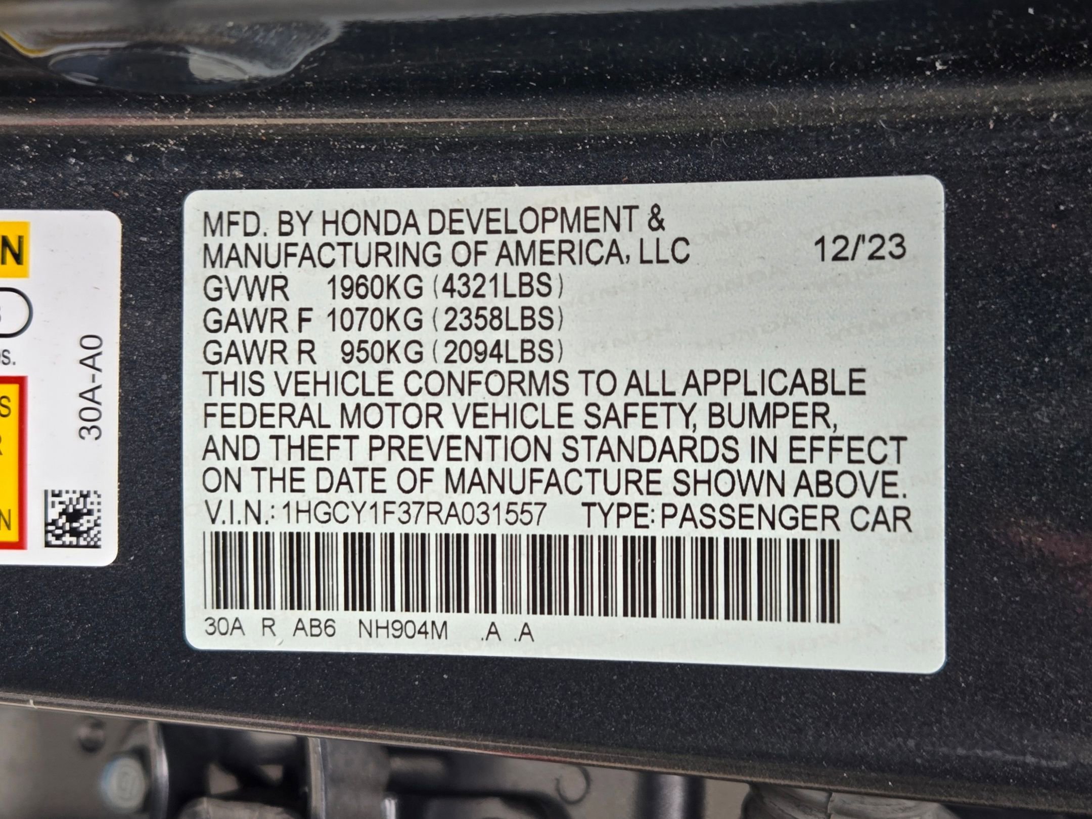Used 2024 Honda Accord EX image 33