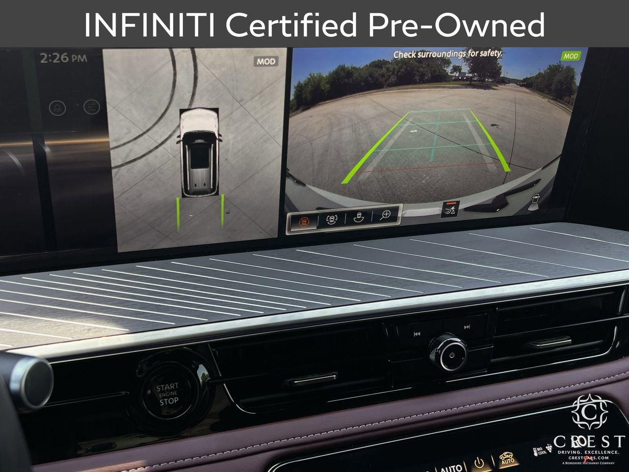 Certified 2026 INFINITI QX80 Autograph w/ Premium Cargo Package AWD/4WD image 19
