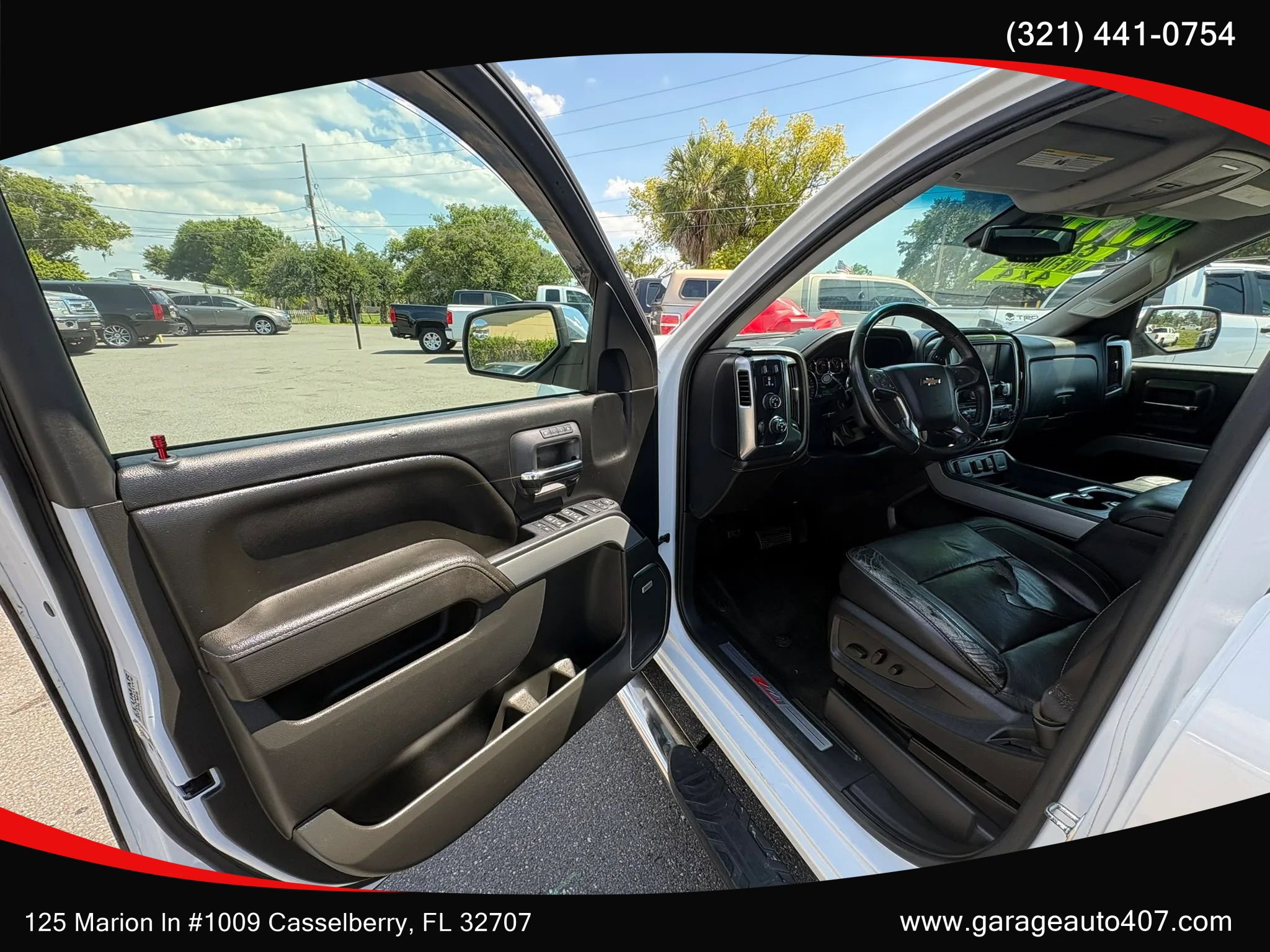 Used 2016 Chevrolet Silverado 1500 LTZ Z71 w/ LTZ Plus Package AWD/4WD image 9