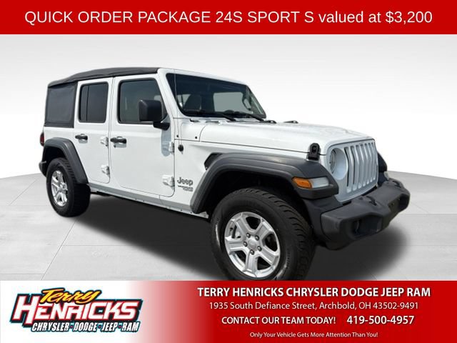 Used 2018 Jeep Wrangler Unlimited Sport S AWD/4WD 360° Tour