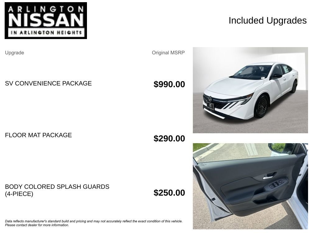 New 2026 Nissan Sentra SV w/ SV Convenience Package FWD image 4