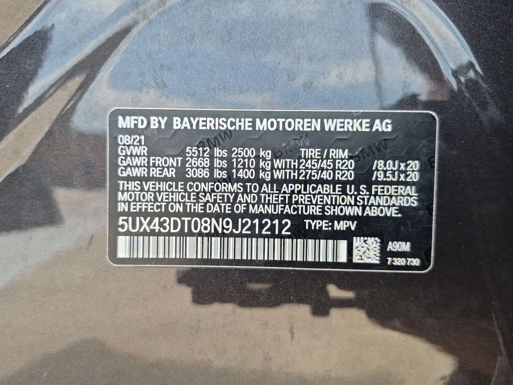Used 2022 BMW X4 M40i w/ Premium Package AWD/4WD image 25