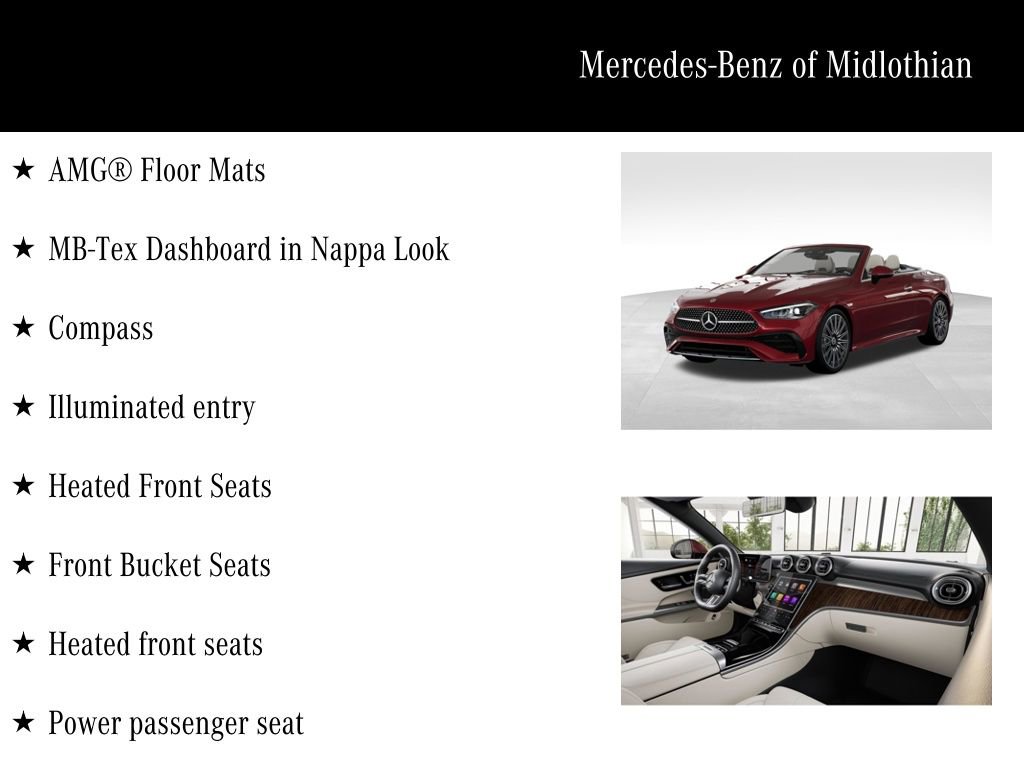 New 2026 Mercedes-Benz CLE 300 4MATIC Cabriolet image 24