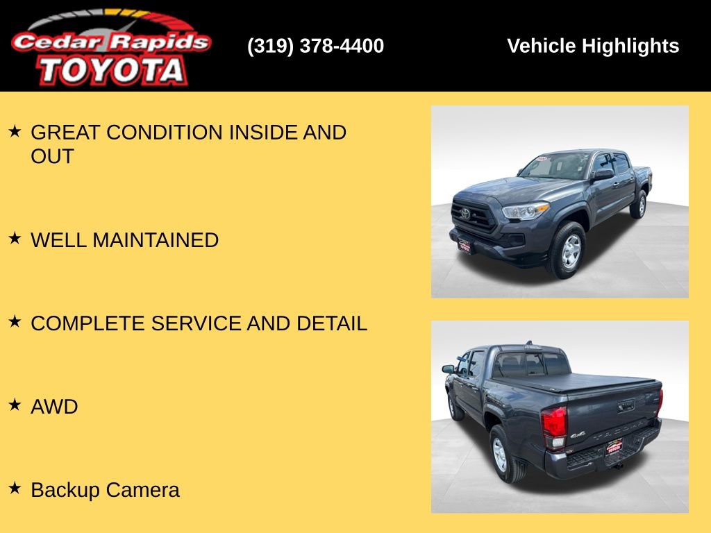 Used 2020 Toyota Tacoma SR AWD/4WD image 7