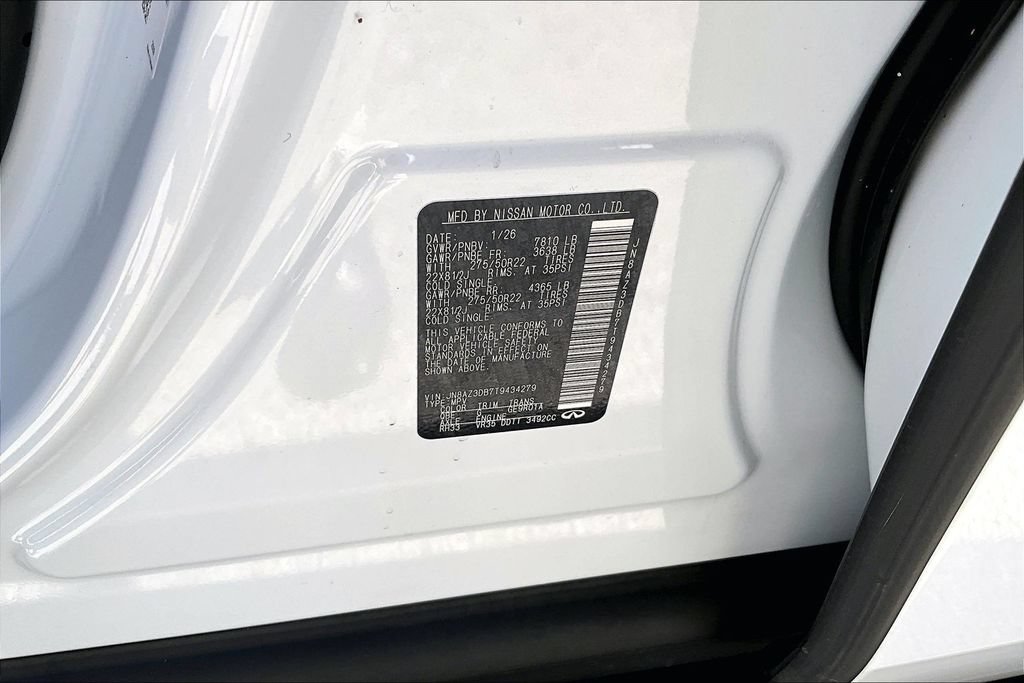 Certified 2026 INFINITI QX80 4WD w/ Sport Exterior Package image 43