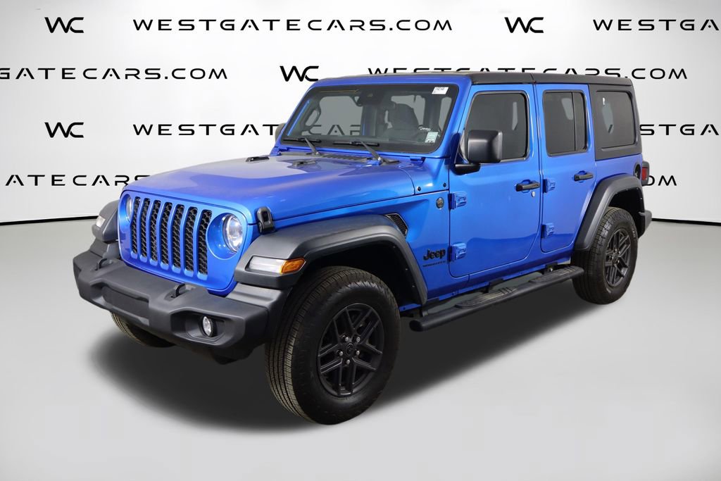 Used 2024 Jeep Wrangler Sport S AWD/4WD image 1