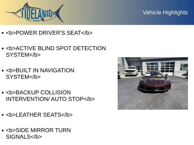 Used 2023 Chevrolet Corvette Stingray Premium Cpe w/ 3LT RWD image 12