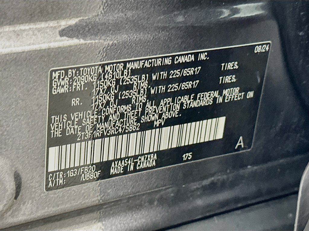Certified 2024 Toyota RAV4 LE AWD/4WD image 30