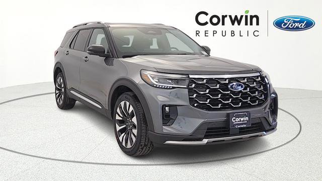 New 2026 Ford Explorer Platinum w/ LUX Leather Package 360° Tour