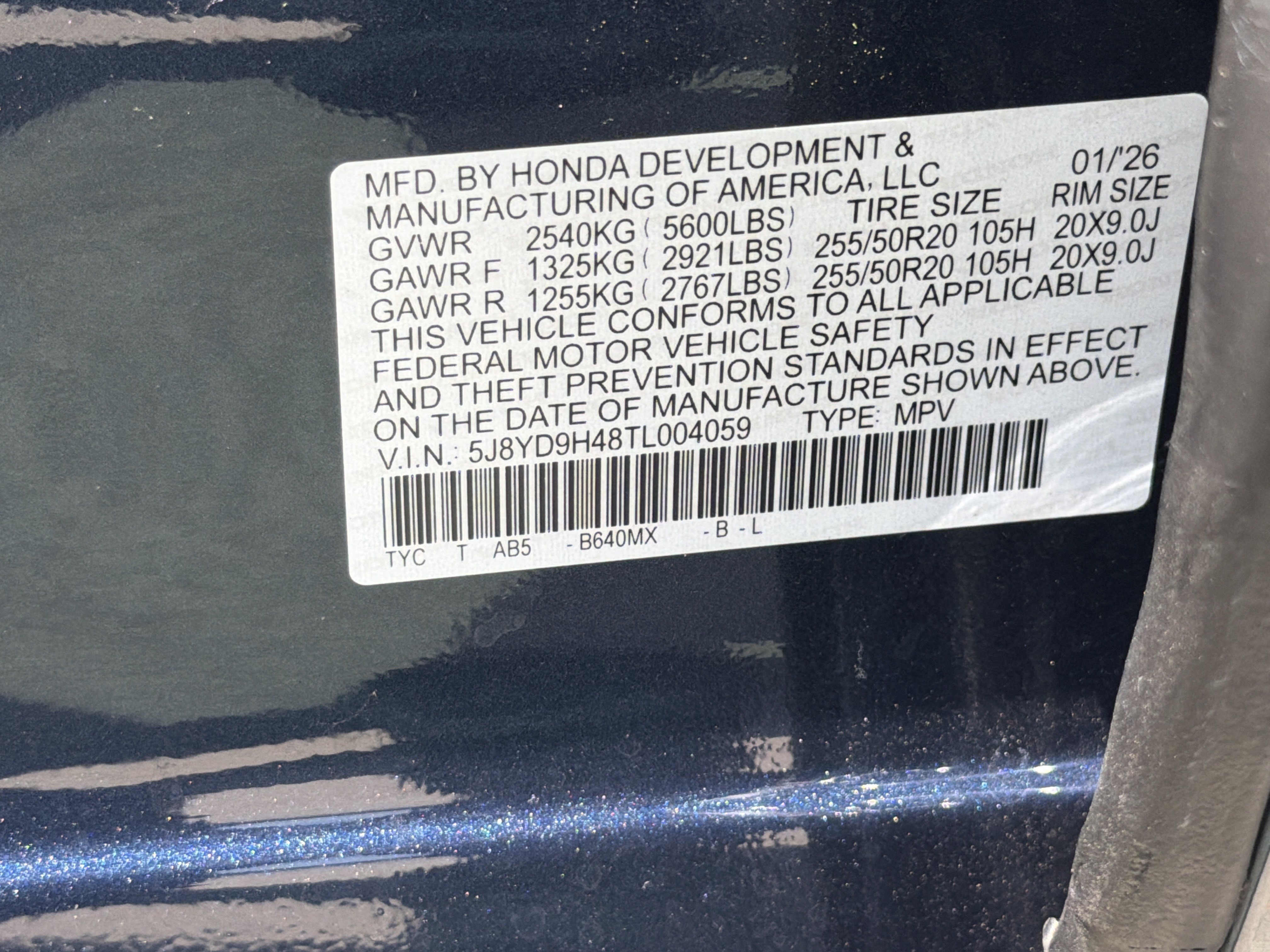 Certified 2026 Acura MDX FWD w/ Technology Package image 36