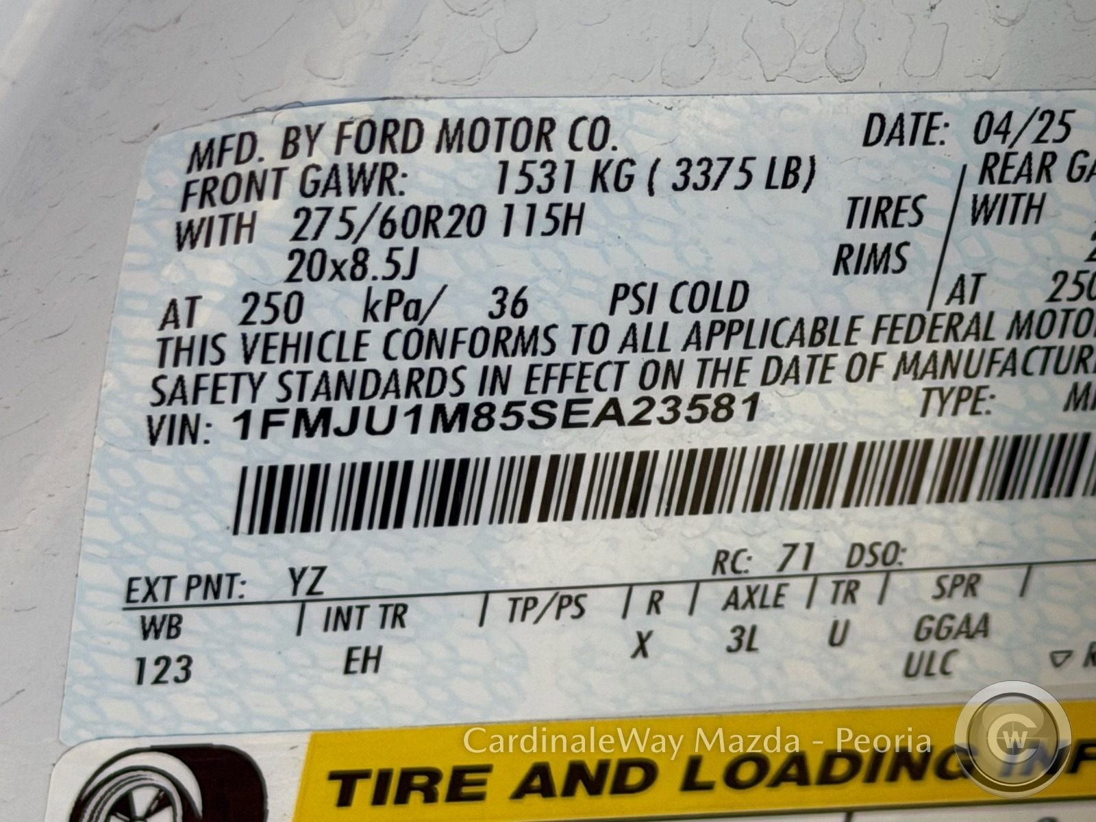 Used 2025 Ford Expedition Platinum AWD/4WD image 16