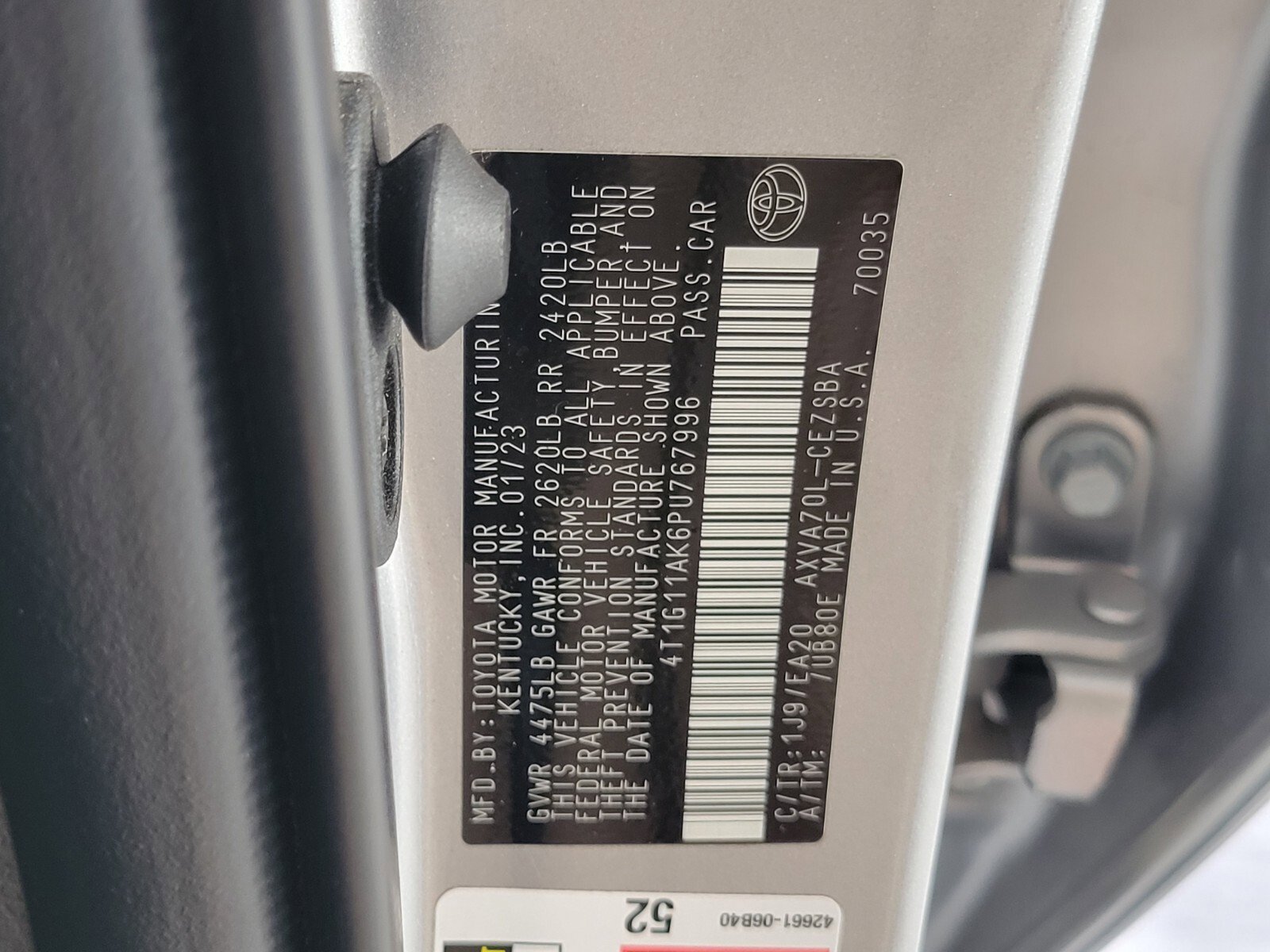 Used 2023 Toyota Camry SE FWD image 17