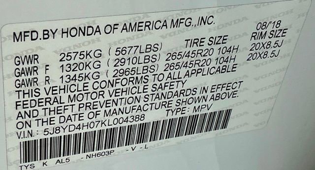 Used 2019 Acura MDX A-Spec image 35