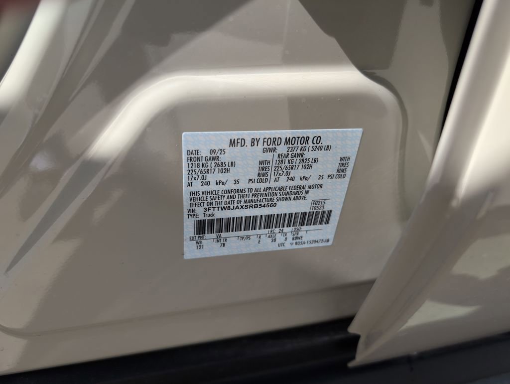 New 2025 Ford Maverick XLT w/ Equipment Group 302A image 34