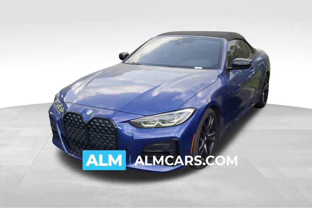 Used 2021 BMW M440i Convertible w/ Premium Package RWD image 1