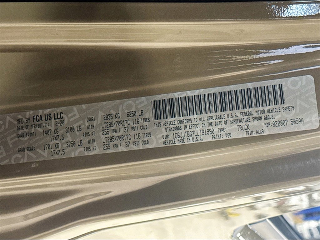 Used 2020 Jeep Gladiator Rubicon image 32