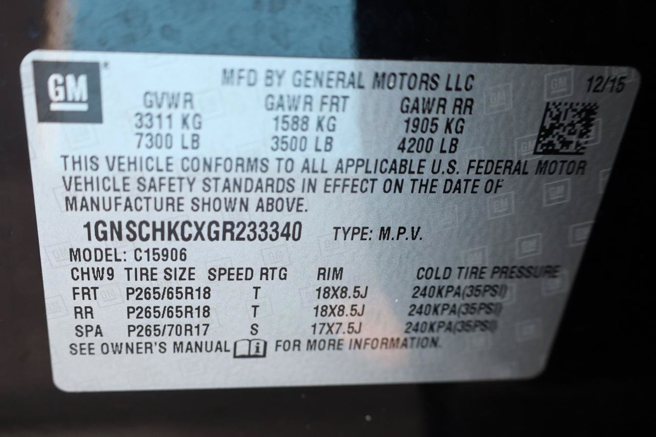 Used 2016 Chevrolet Suburban LT RWD image 17