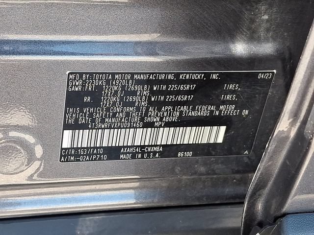 Used 2023 Toyota RAV4 XLE w/ Convenience Package AWD/4WD image 30