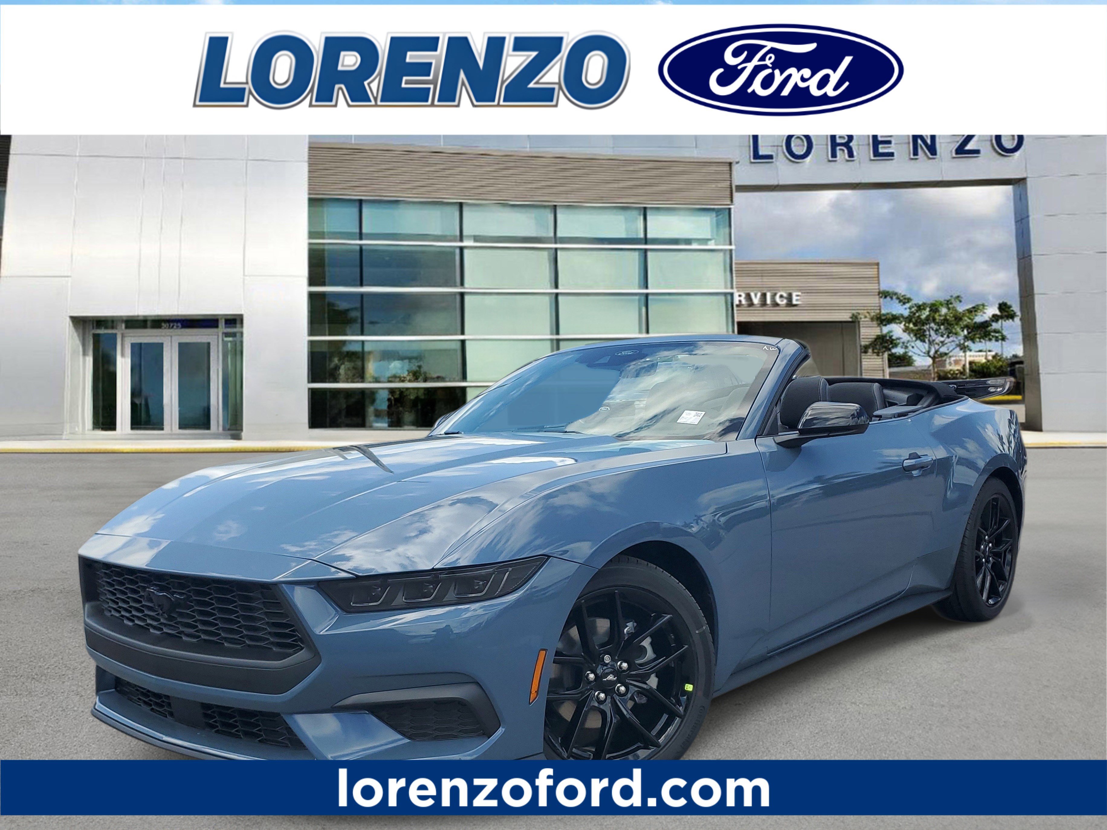 New 2026 Ford Mustang Convertible RWD image 1