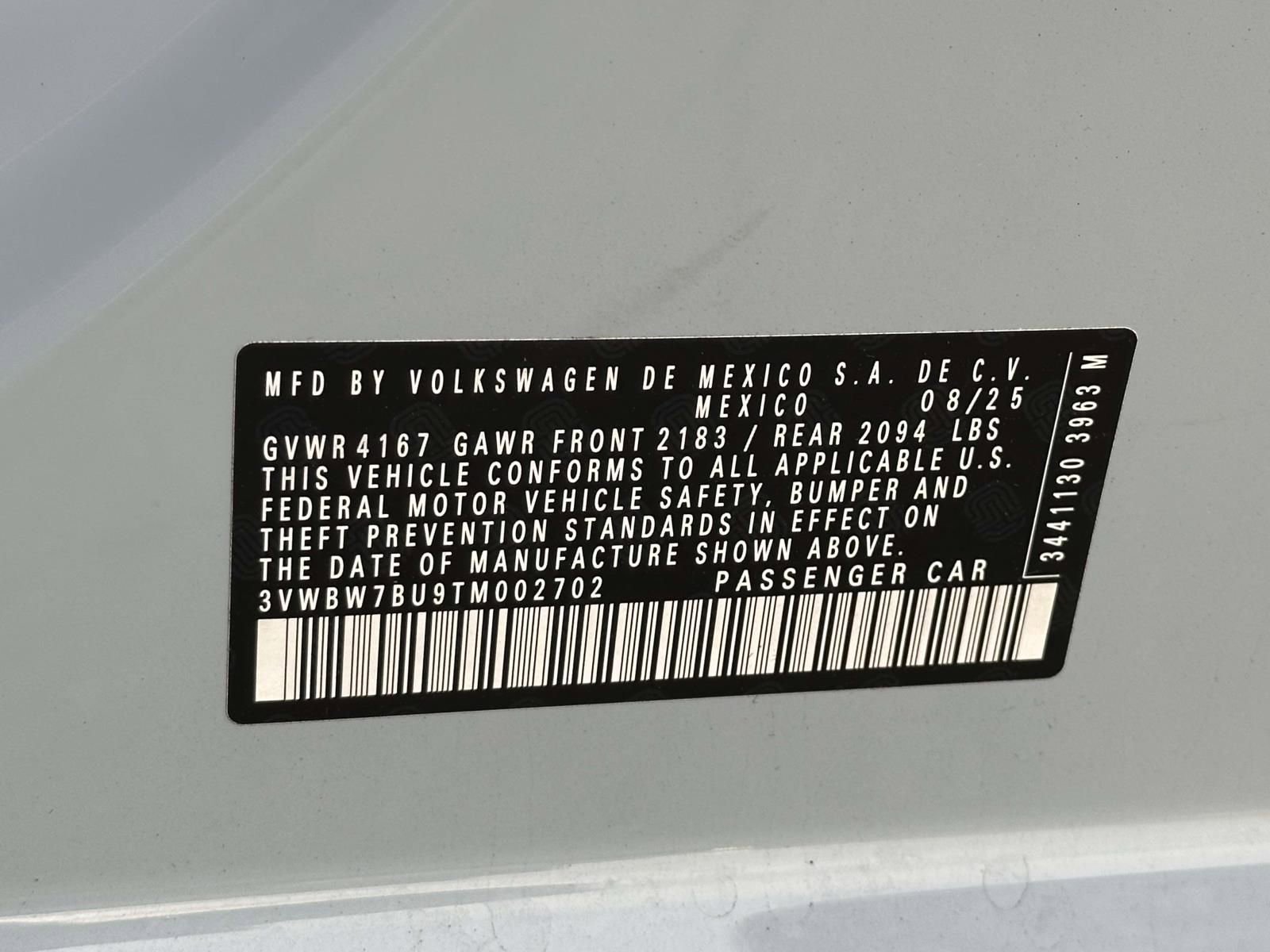 New 2026 Volkswagen Jetta Sport image 16