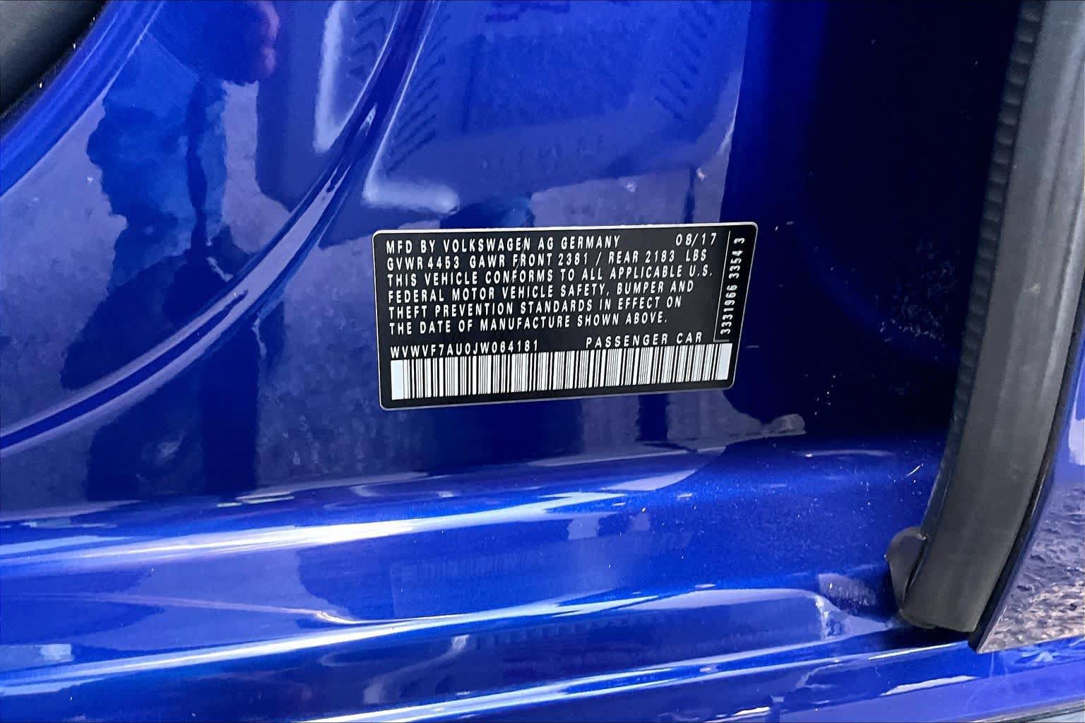 Used 2018 Volkswagen Golf R 4-Door AWD/4WD image 34