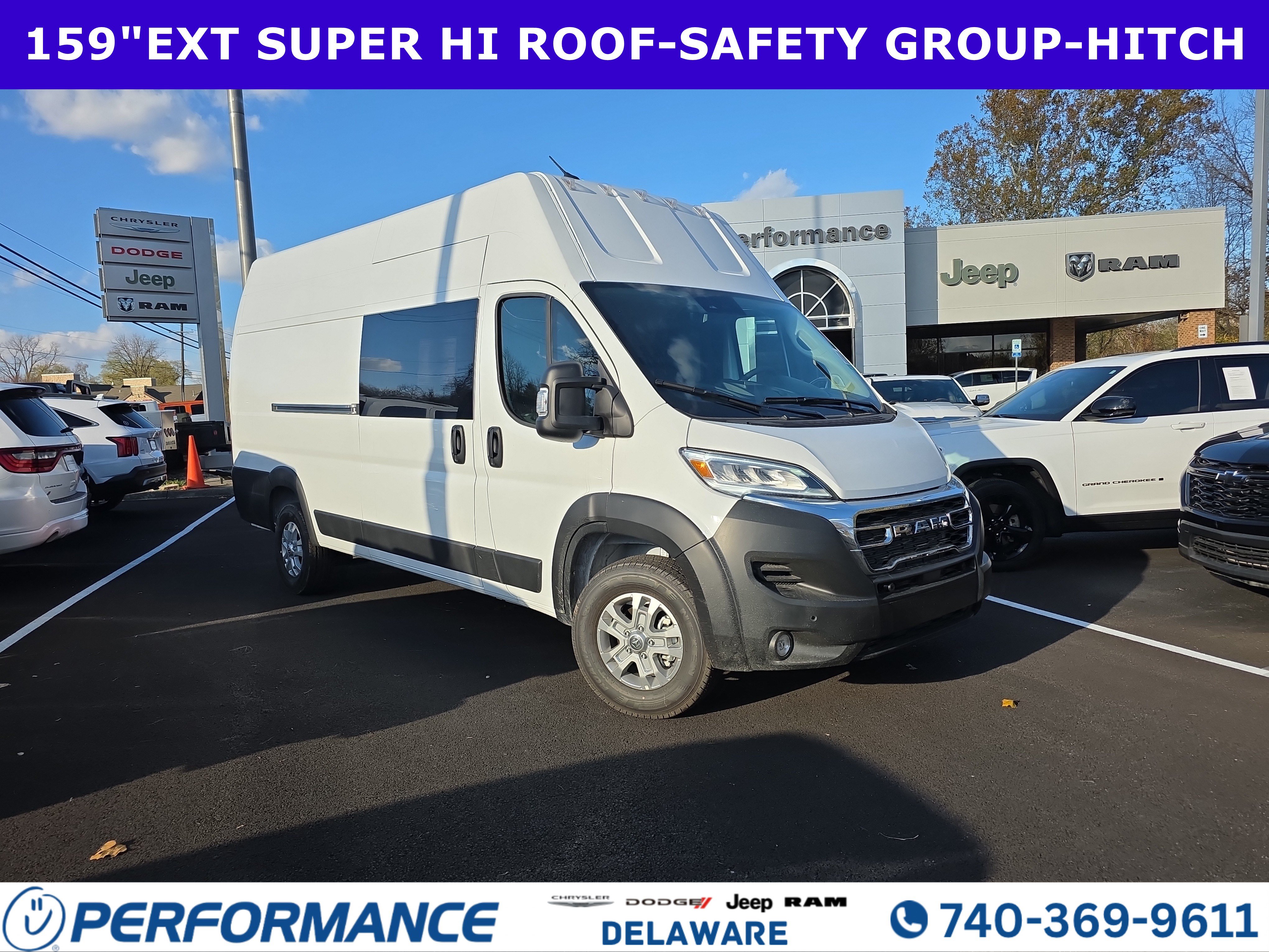 New 2026 RAM ProMaster 3500 w/ Quick Order Package 22G SLT FWD image 1