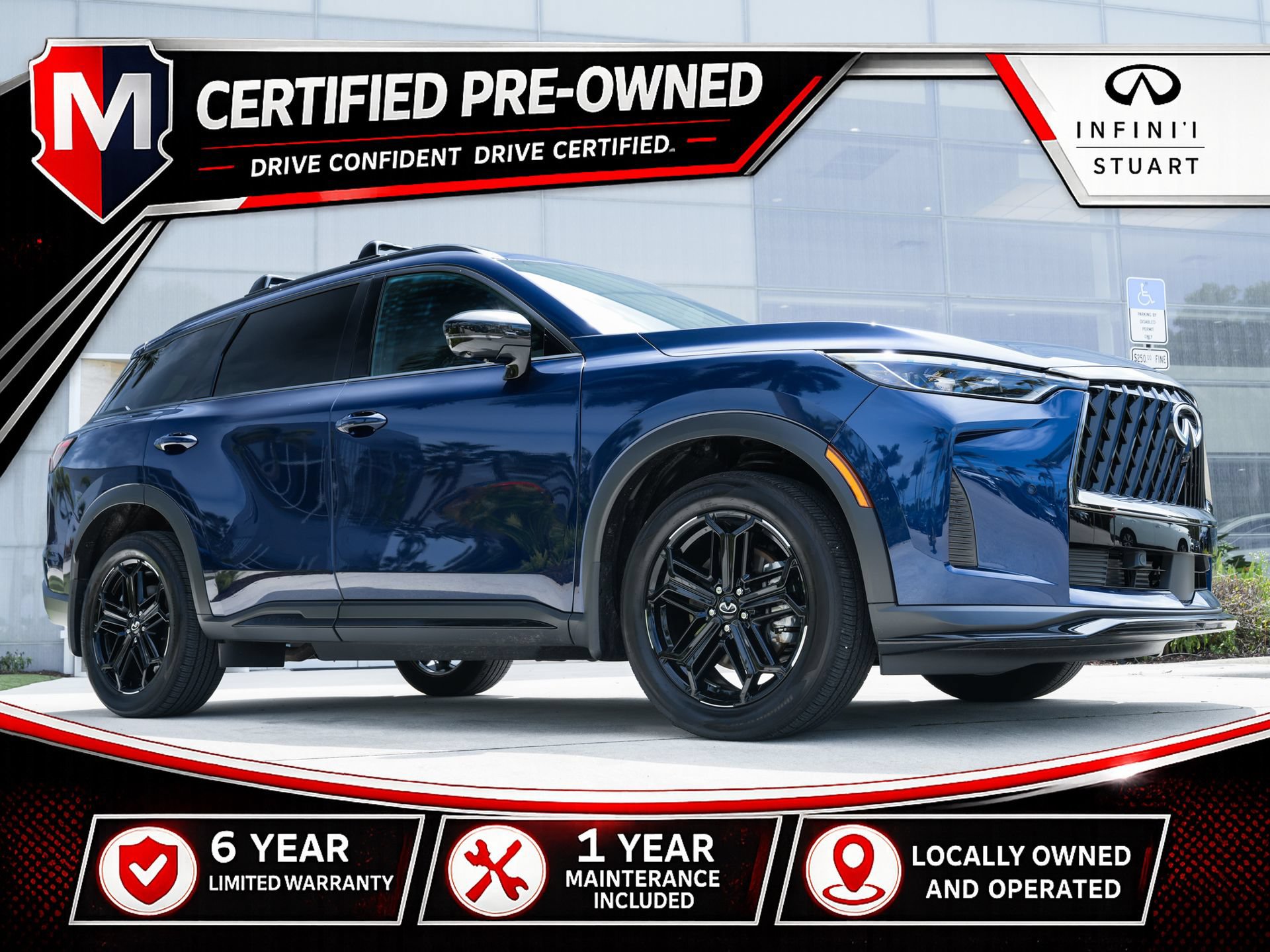 Certified 2026 INFINITI QX60 Sport w/ Dark Cargo Package AWD/4WD image 1