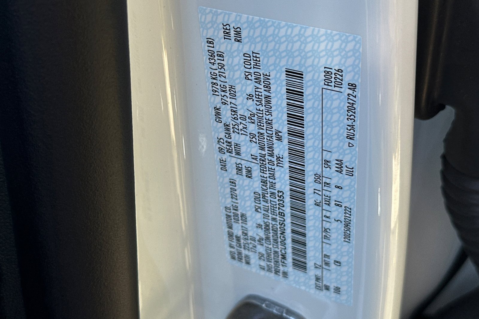 New 2025 Ford Escape Active w/ Tech Pack #1 image 29