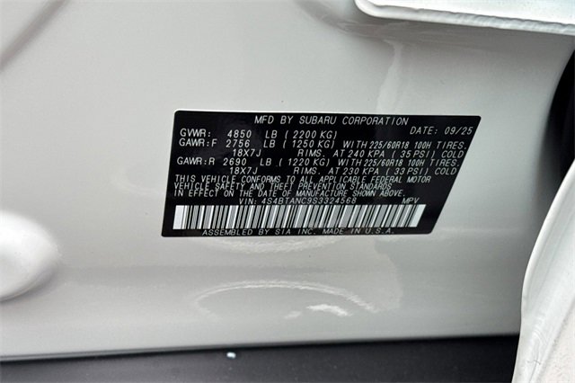 New 2025 Subaru Outback Limited image 25