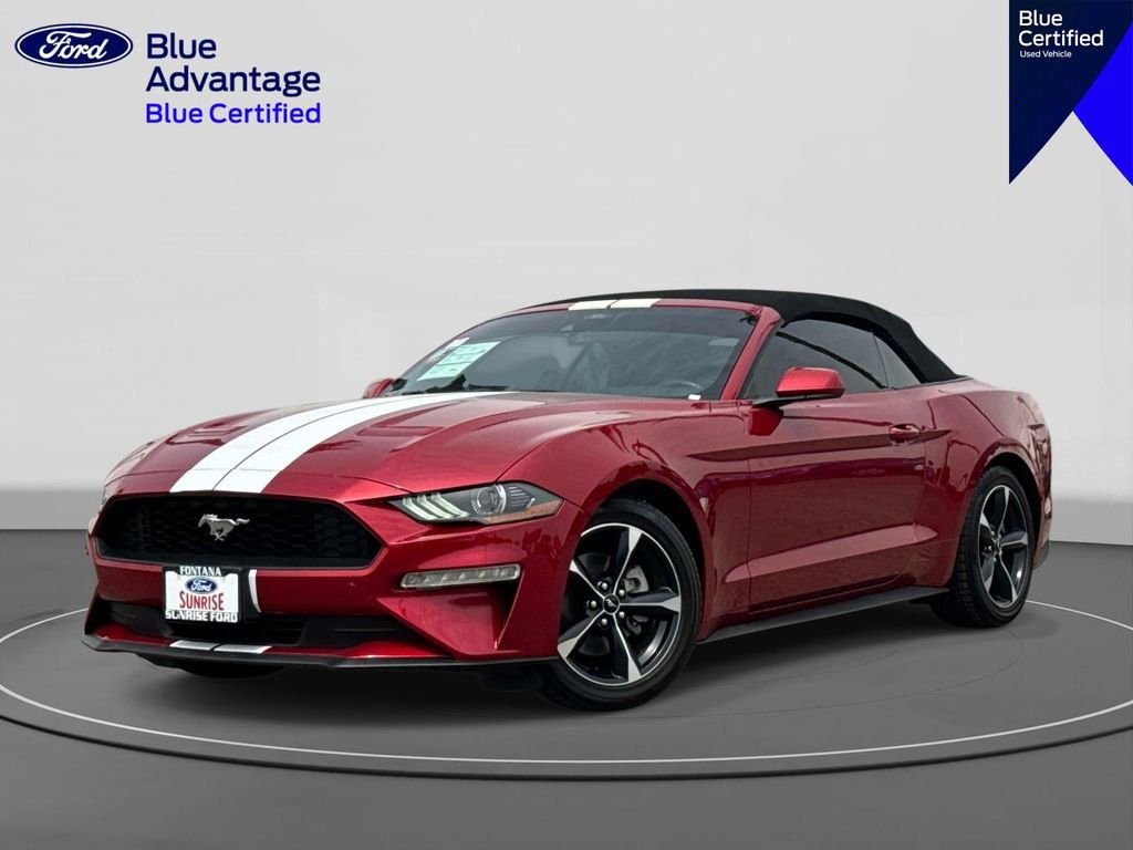 Used 2021 Ford Mustang Convertible w/ Equipment Group 101A image 1