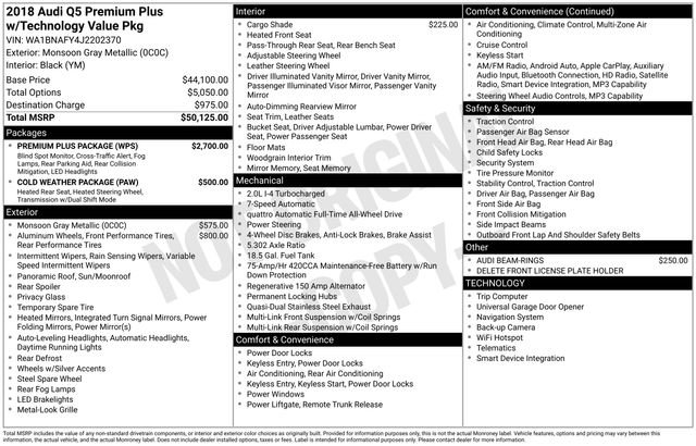 Used 2018 Audi Q5 2.0T Premium Plus w/ Premium Plus Package video 2