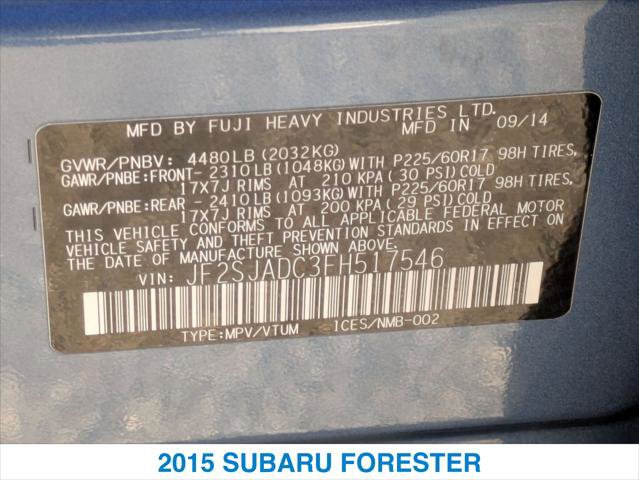 Used 2015 Subaru Forester 2.5i Premium w/ All-Weather Package image 26