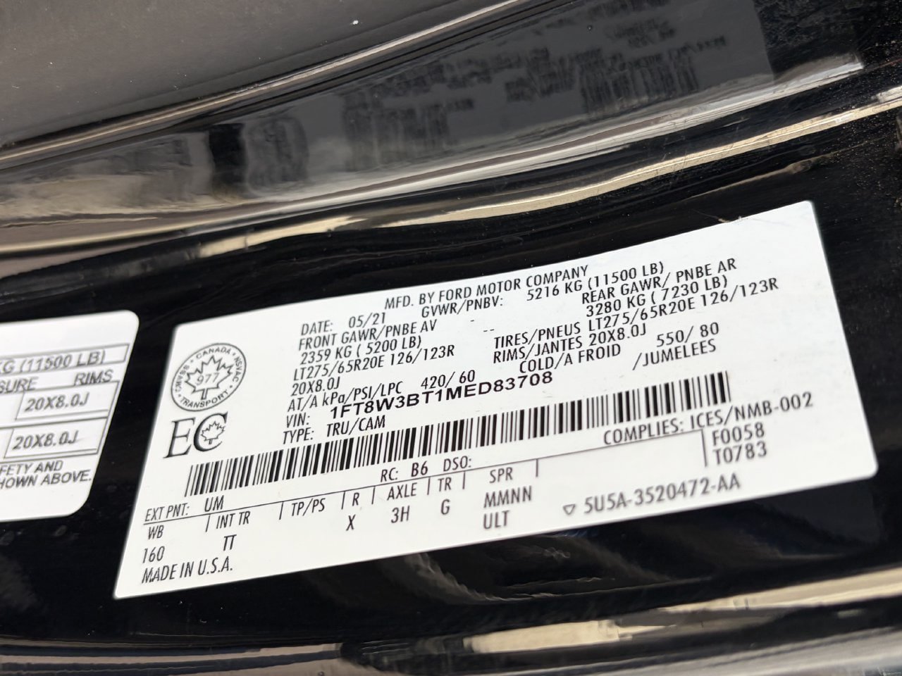 Used 2021 Ford F350 Limited AWD/4WD image 35